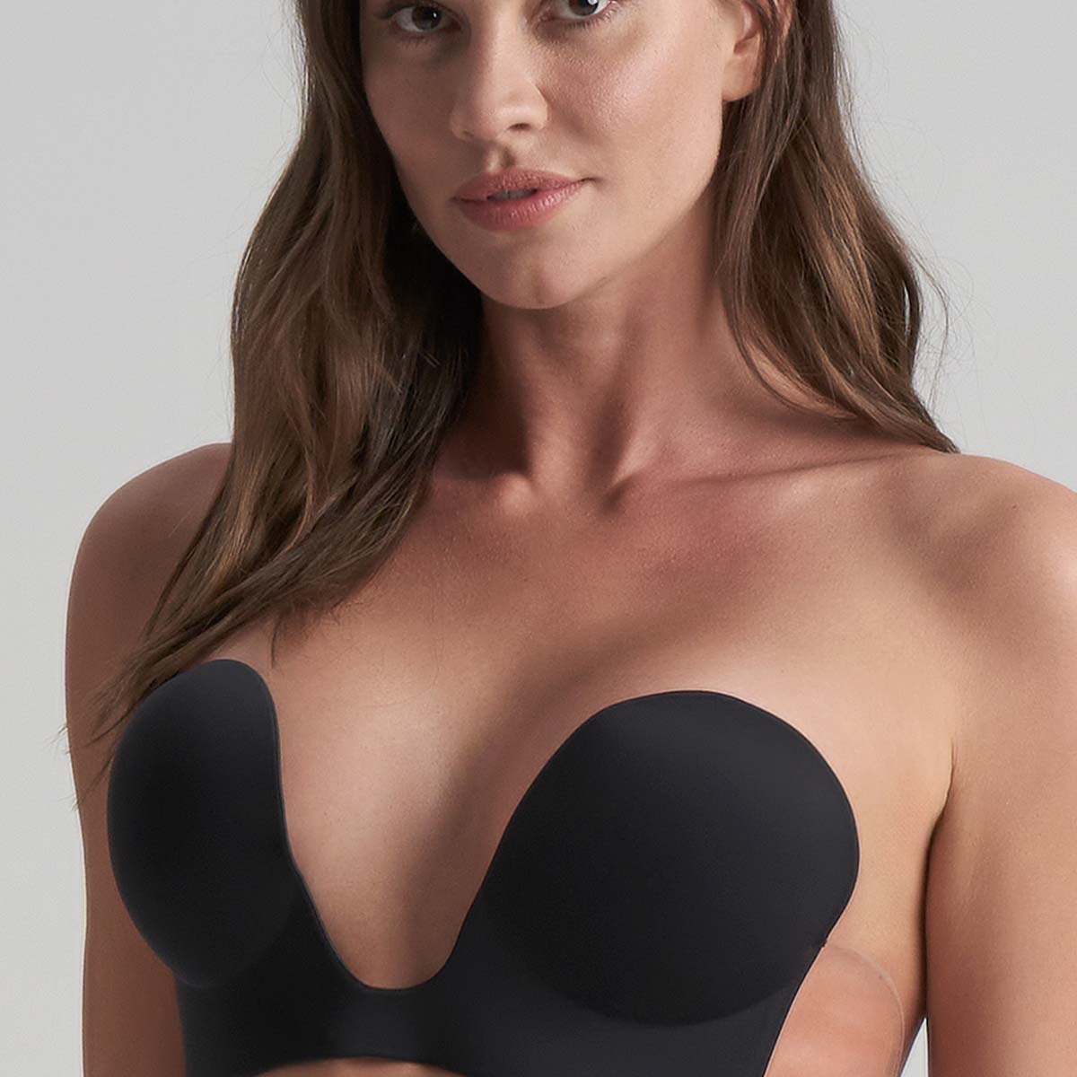 Seamless U-Style plak BH, zwart