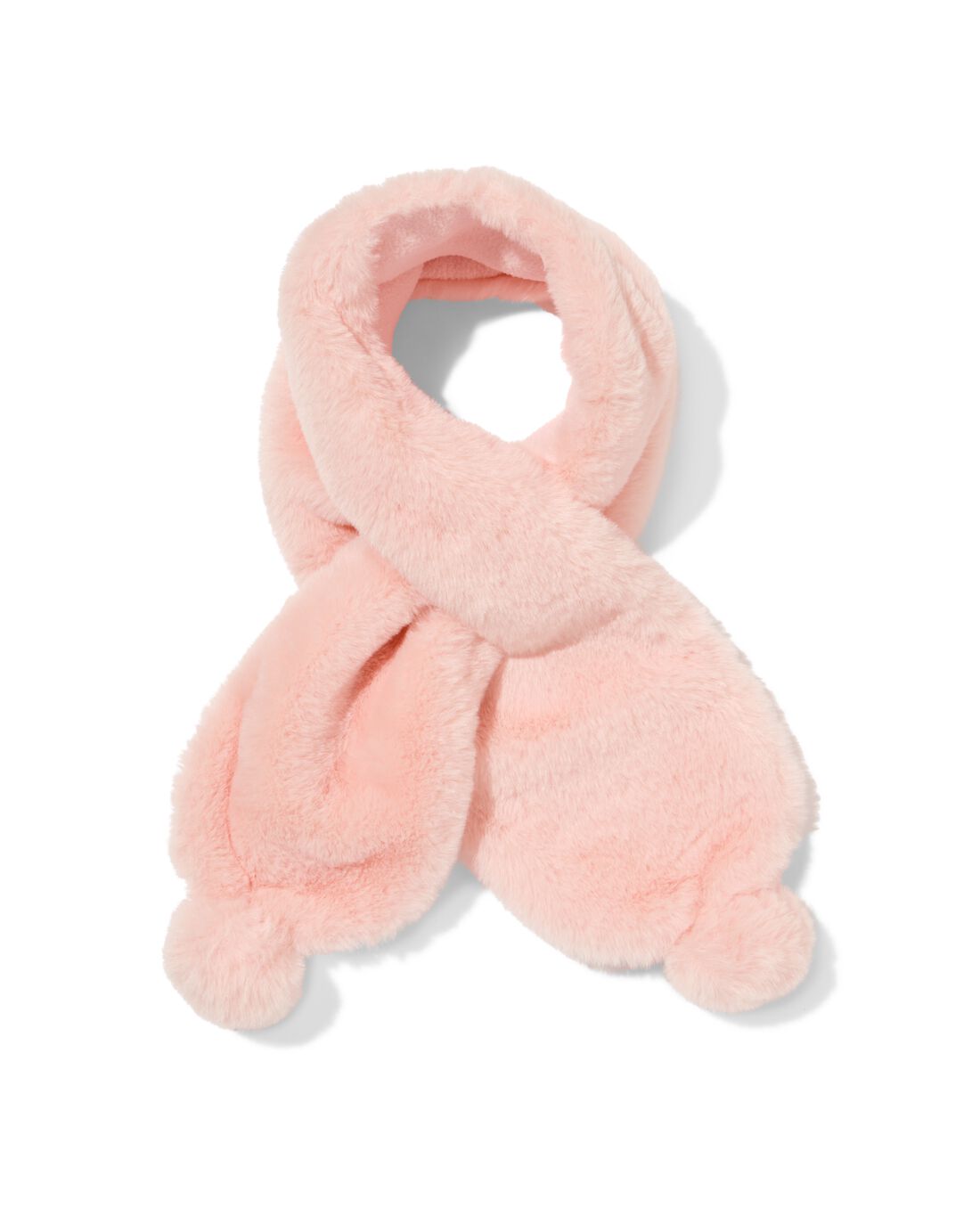 Babysjaal Pompon Roze