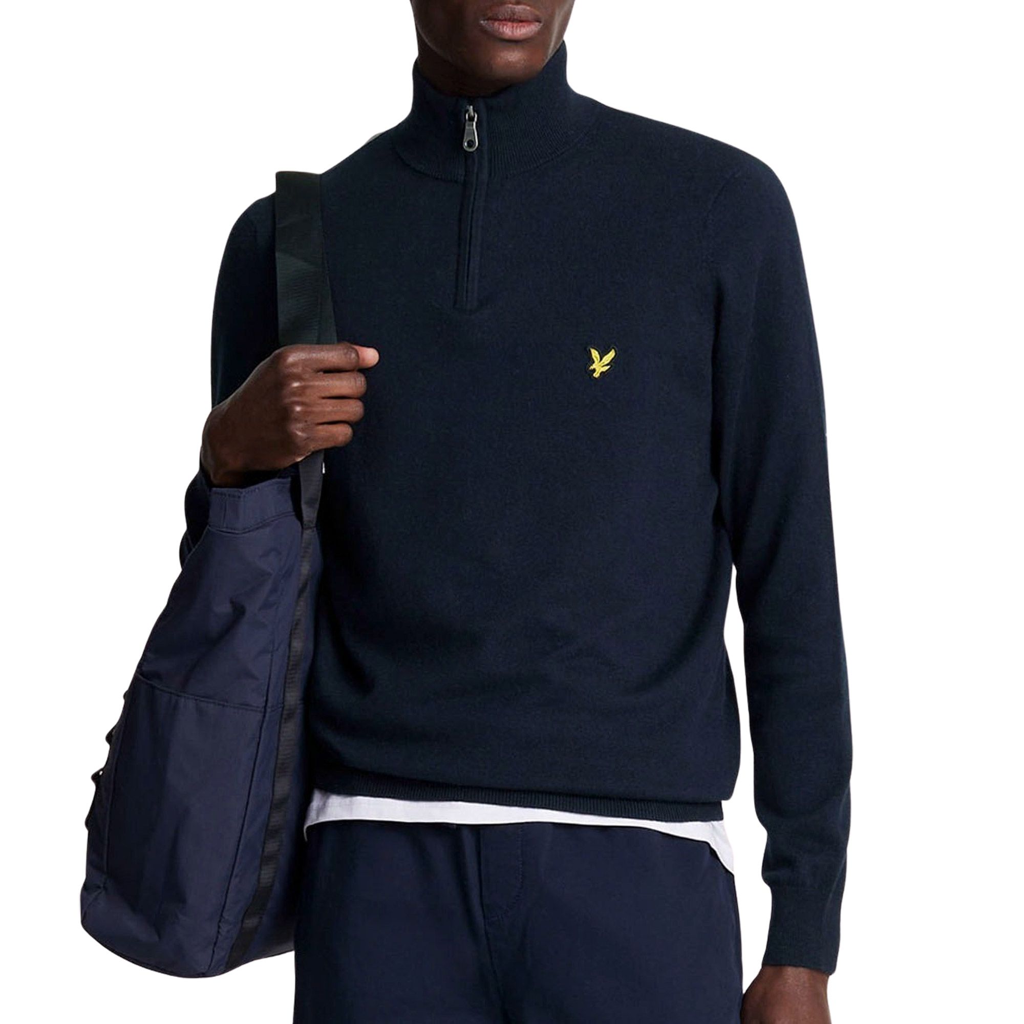 Lyle & Scott Cottonerino 1/4 Zip Sweater Heren