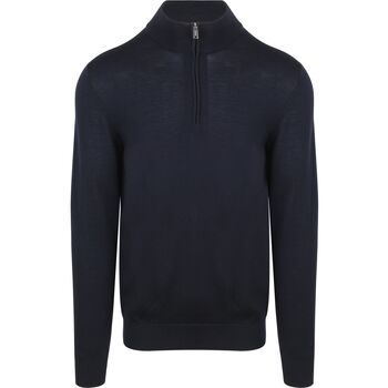 Profuomo Sweater  Half Zip Pullover Merinowol Navy