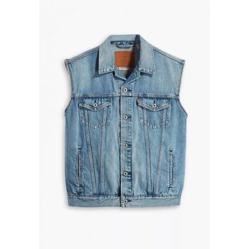 Levi's Blazer Levis A5789 0000 - RELAXED TRUCKER VEST-KENTUCKY BLUE VEST