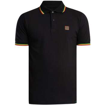Trojan Polo Shirt Korte Mouw  Driekleurig piqué poloshirt met punt