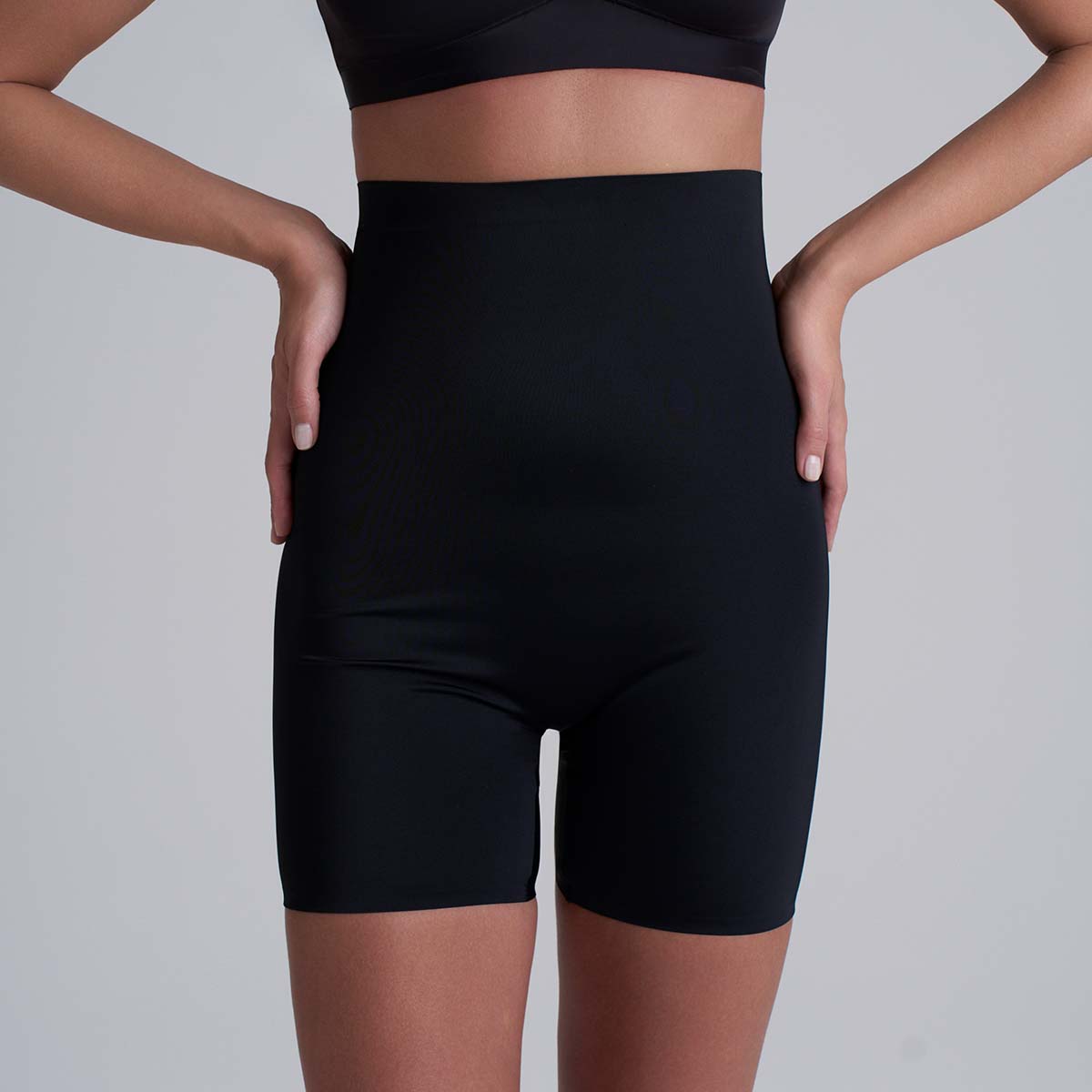 Bye Bra Invisible High Waist korte broek, zwart