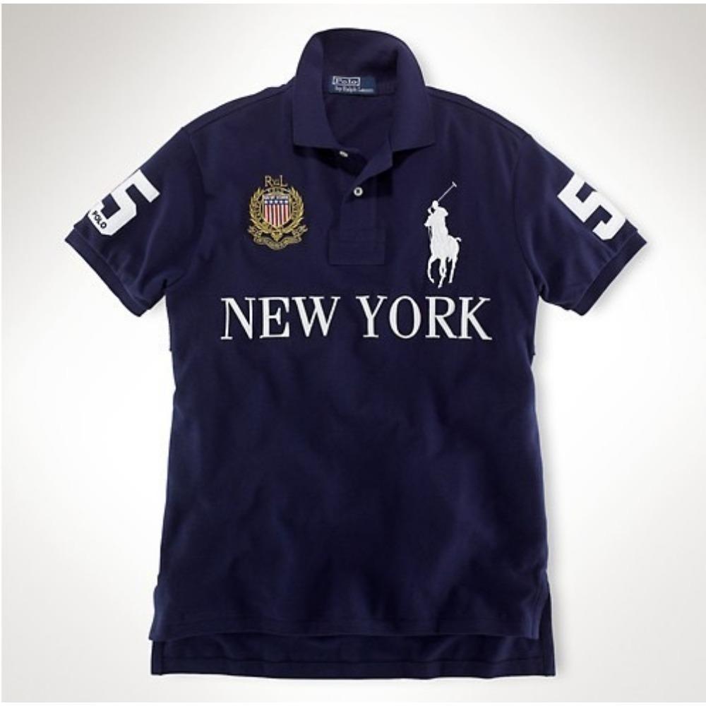 Tinicoo Nieuwe Zomer Heren Poloshirts Geweldige Designer Origineel NEW YORK Geborduurd Korte Mouw Vrije Tijd Sport Losse Shirts M