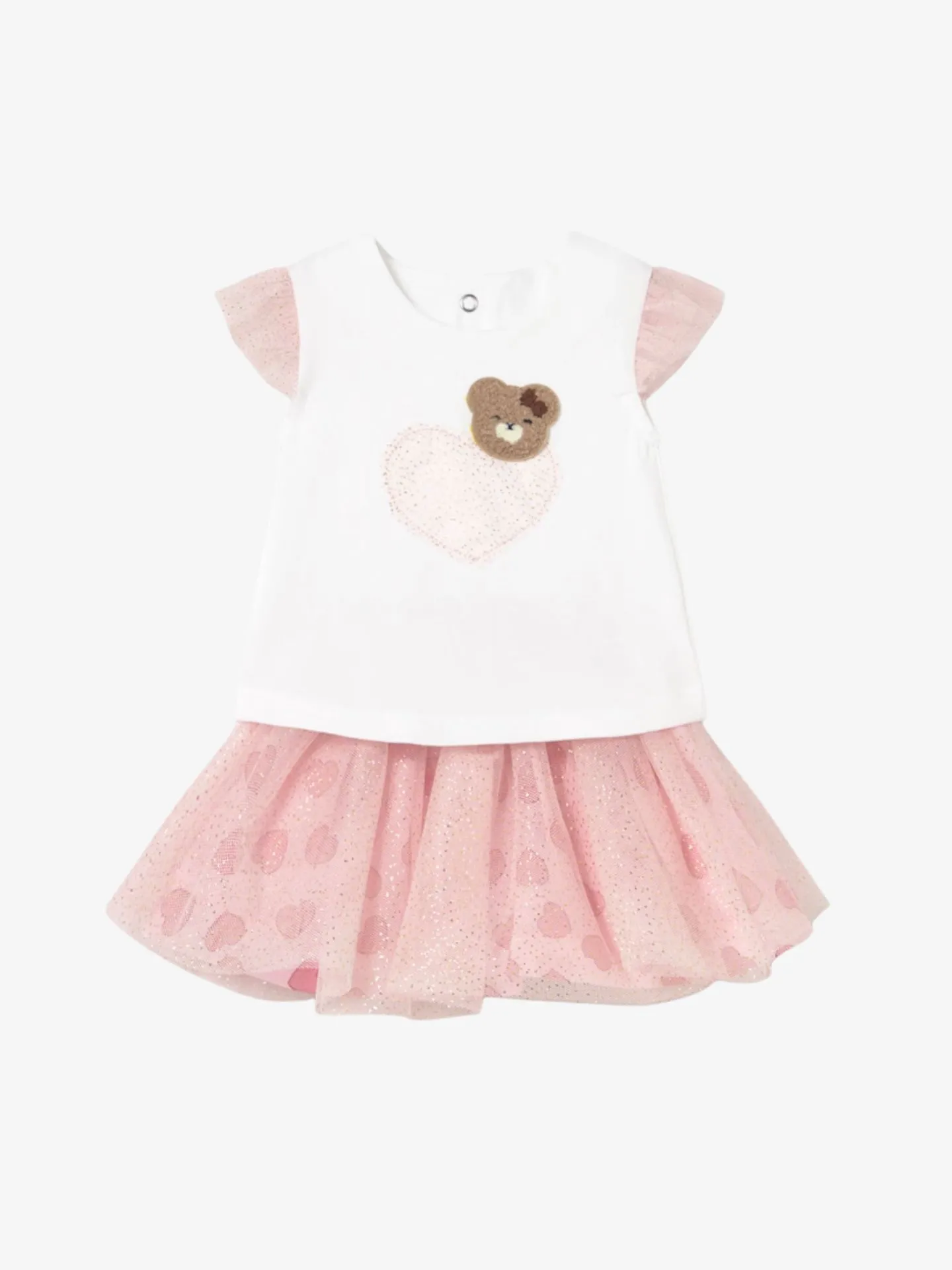 Mayoral Meisjes set tulle rose