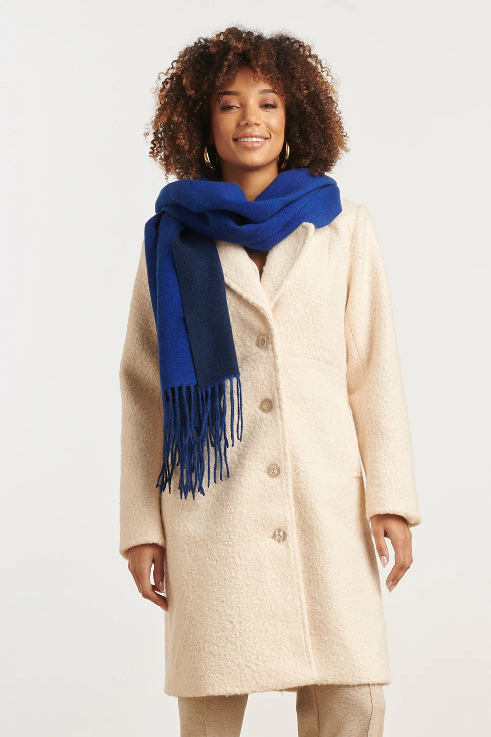 Smashed Lemon Cobalt wintersjaal |