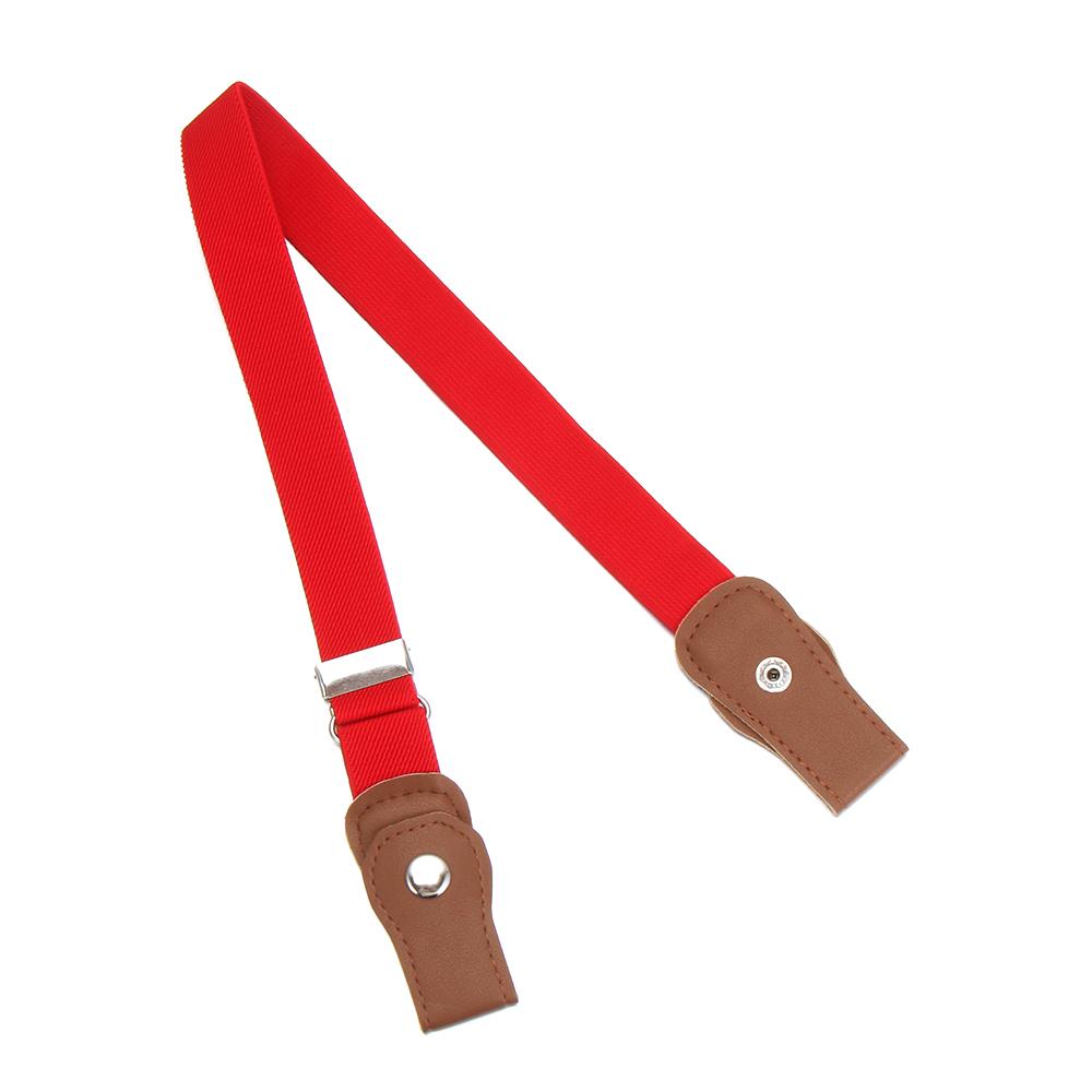 Shieimin36 Fashion Stretch Jeans Pants Kids belts Buckle-Free Belt Waist Belt Stretch Canvas