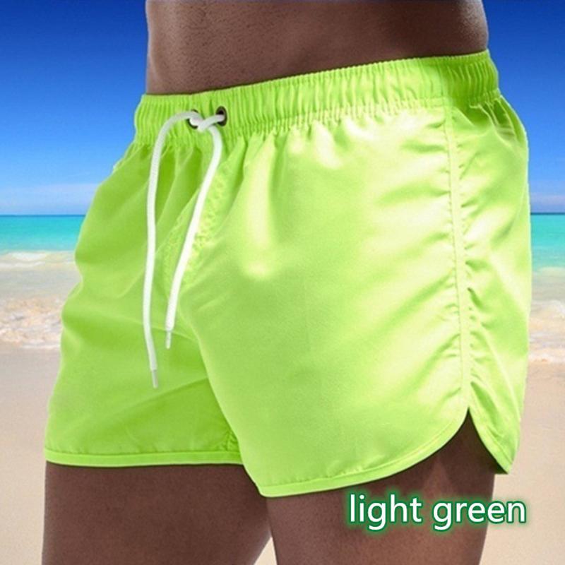 Milost Zomer sneldrogende zwembroek voor heren, sportbroek, badmode, strandshort, joggingshort L