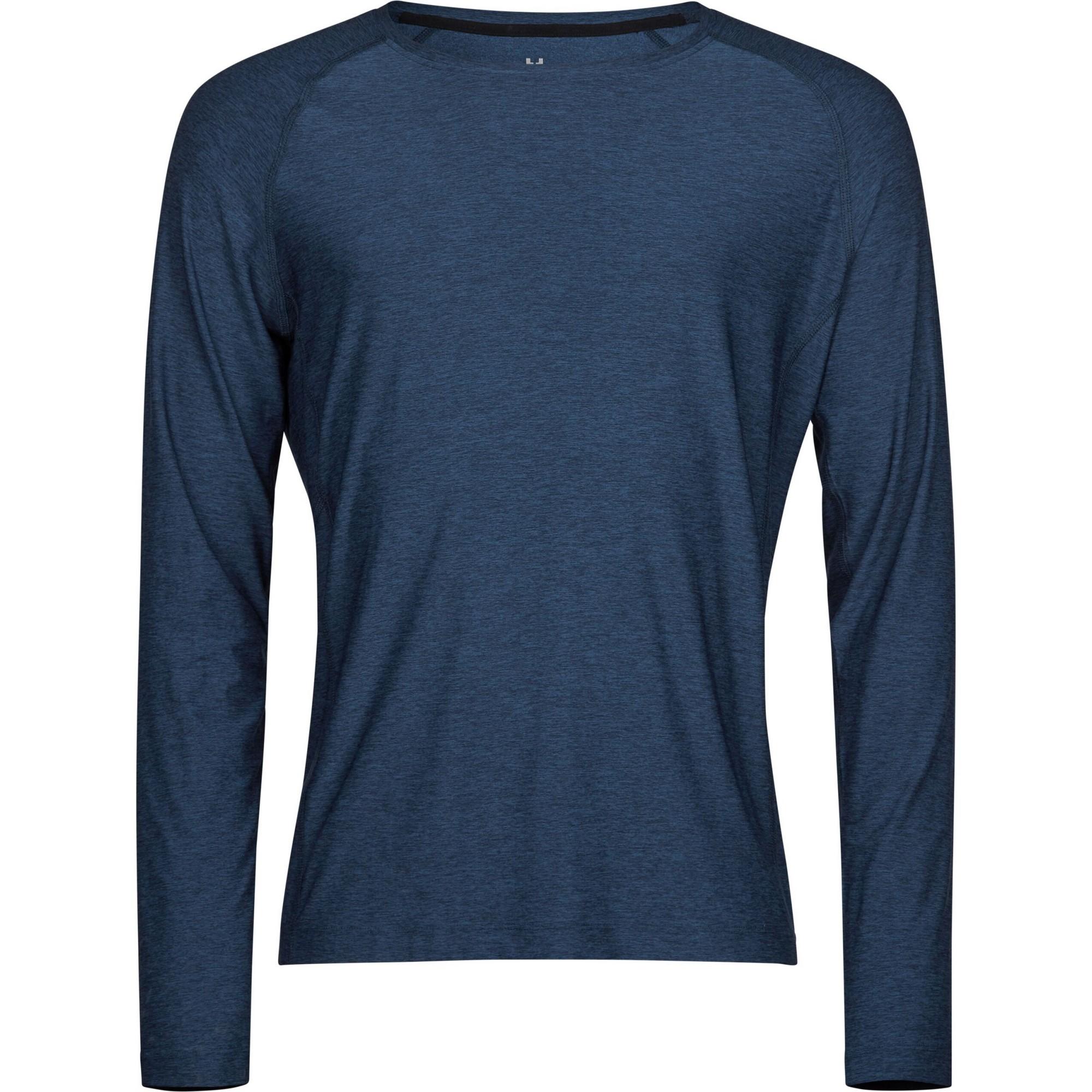 Tee Jays CoolDry cropped T-shirt met lange mouwen voor heren XXL Vloot