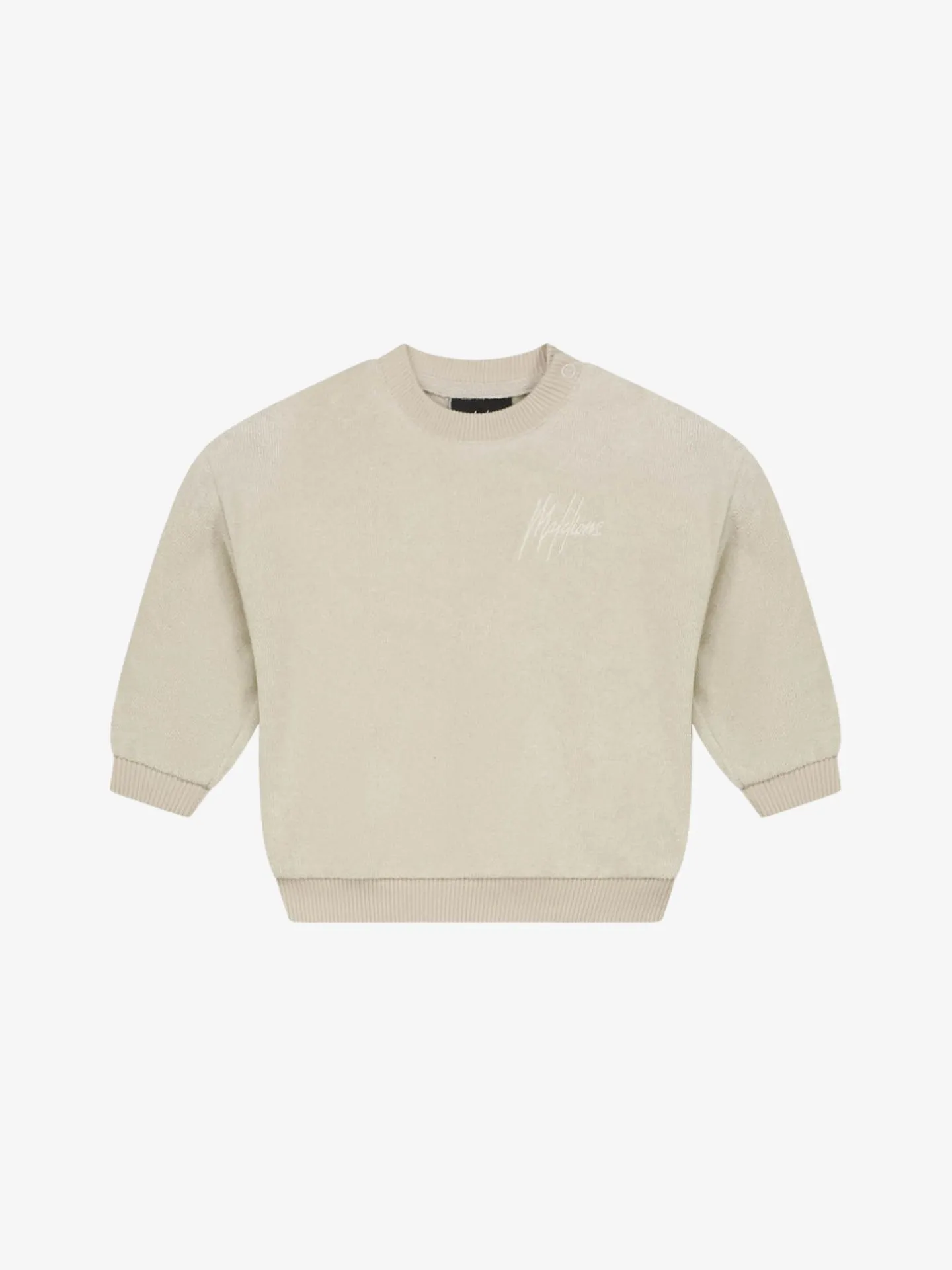 Malelions Jongens baby sweater towelling