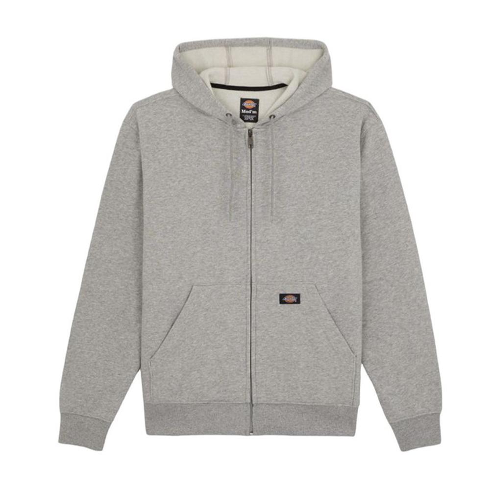 Dickies fleecehoodie voor heren met volledige ritssluiting L