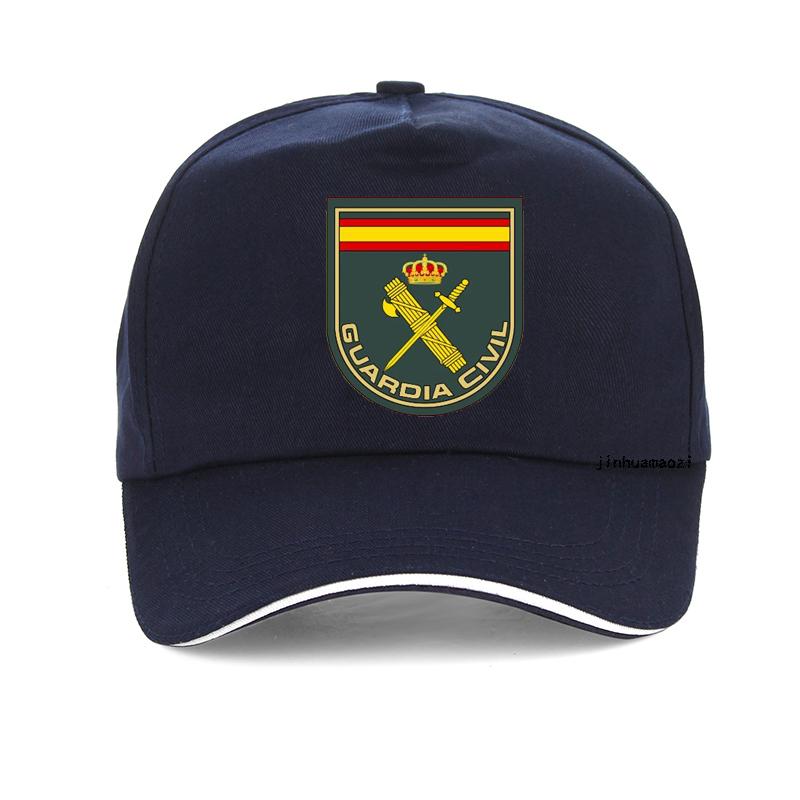 91440118MAC4M03W3Q Spanje Guardia Civil Symbol hoed Unisex dames Zomervizier Baseball Cap Verstelbare Outdoor Snapback hoeden España Hiphop caps Adjustable