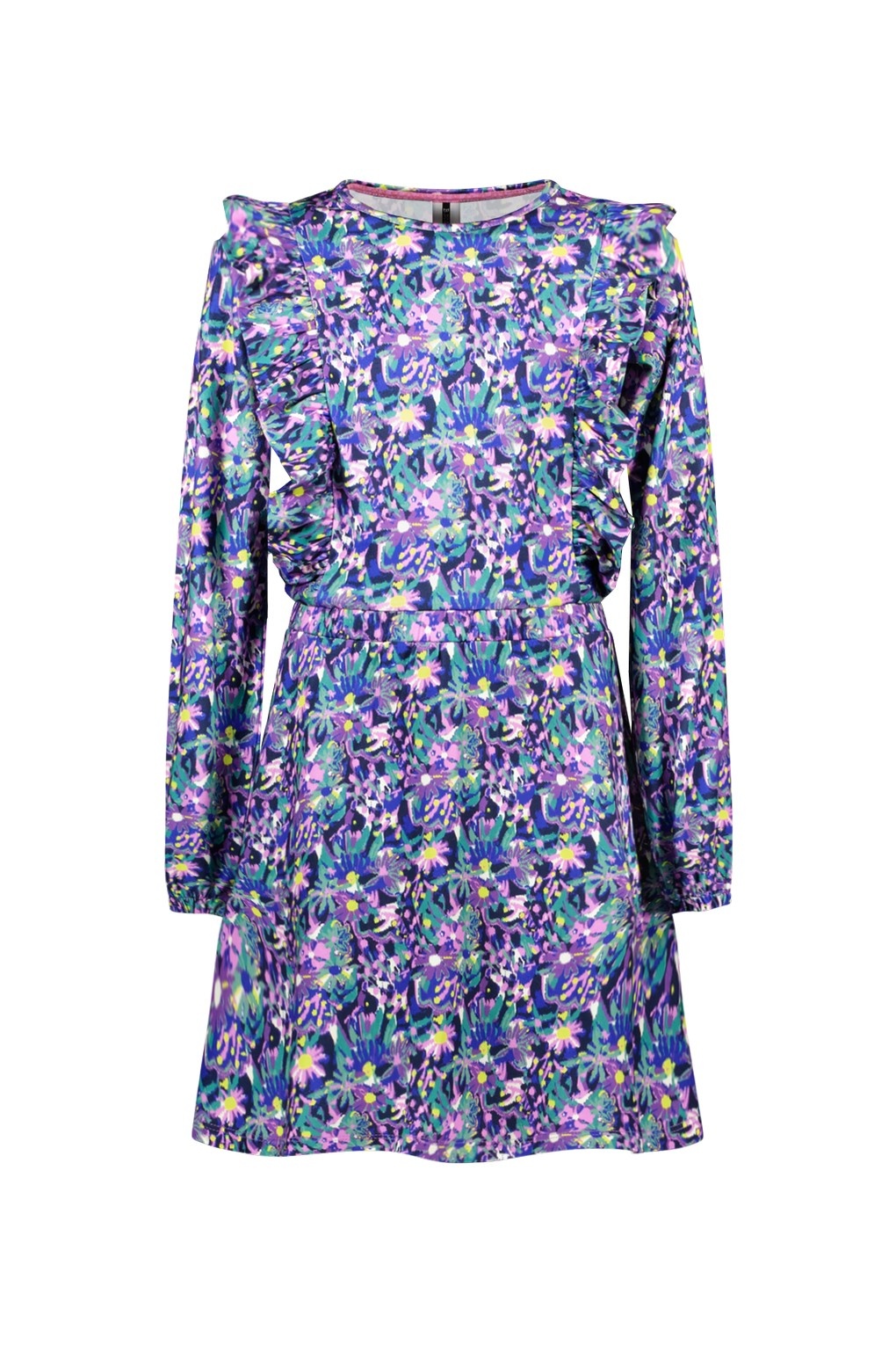 B.Nosy winter jurk meisjes - multi - Dionne - print
