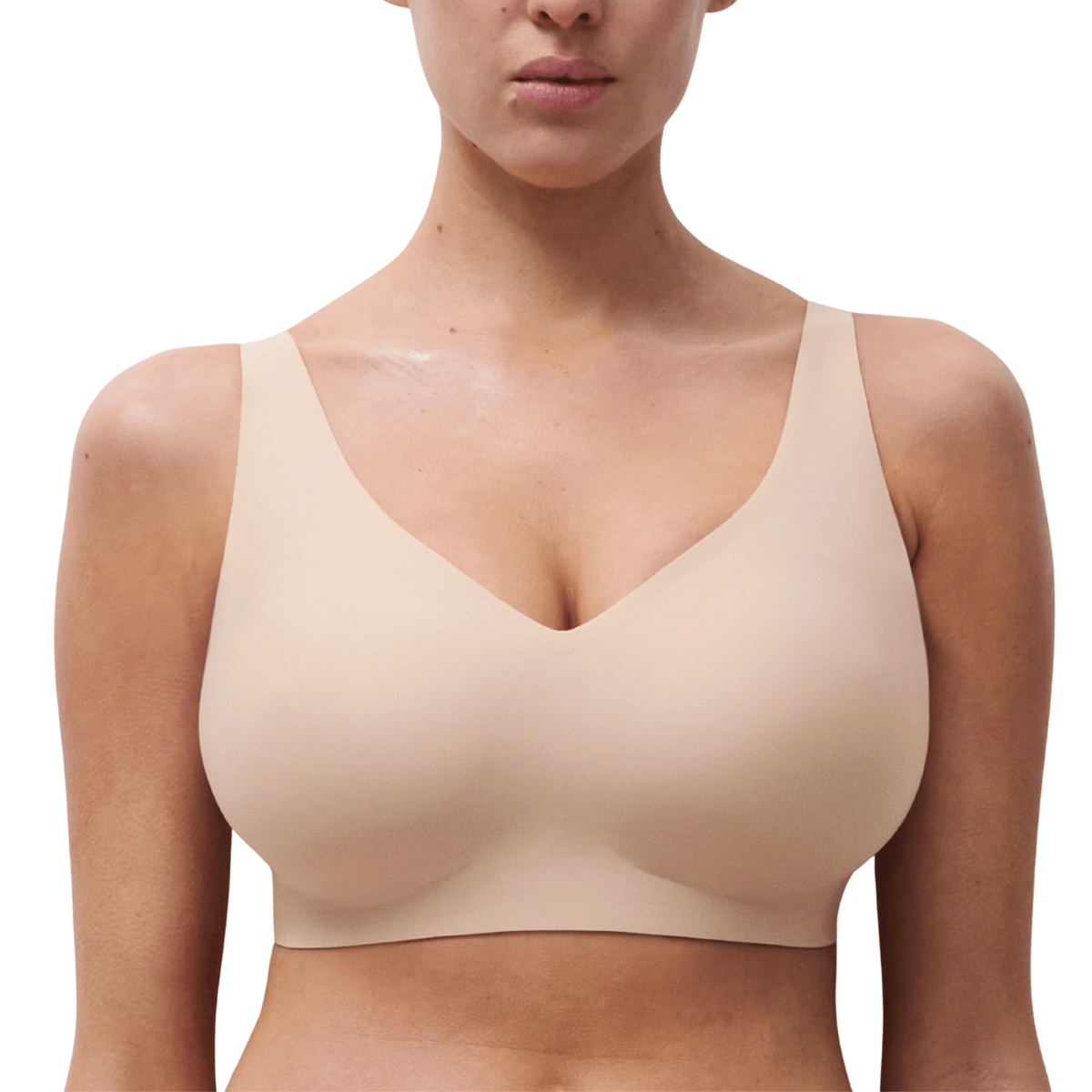 Chantelle SoftStretch Power BH zonder beugel, beige