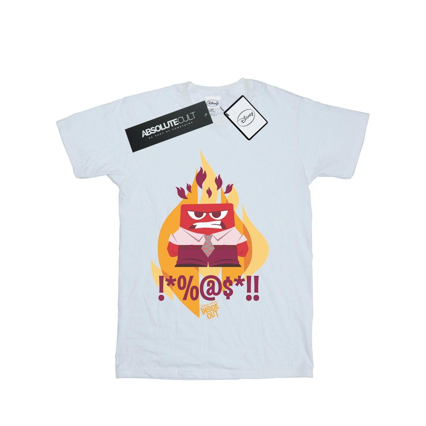 Disney Boys Inside Out Fired Up T-shirt 9-11 Years