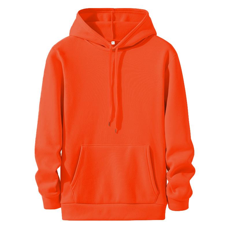 Man world-1 Heren effen kleuren hoodies met lange mouwen, casual sweatshirts, capuchon, hardloopsport, trui met capuchon L