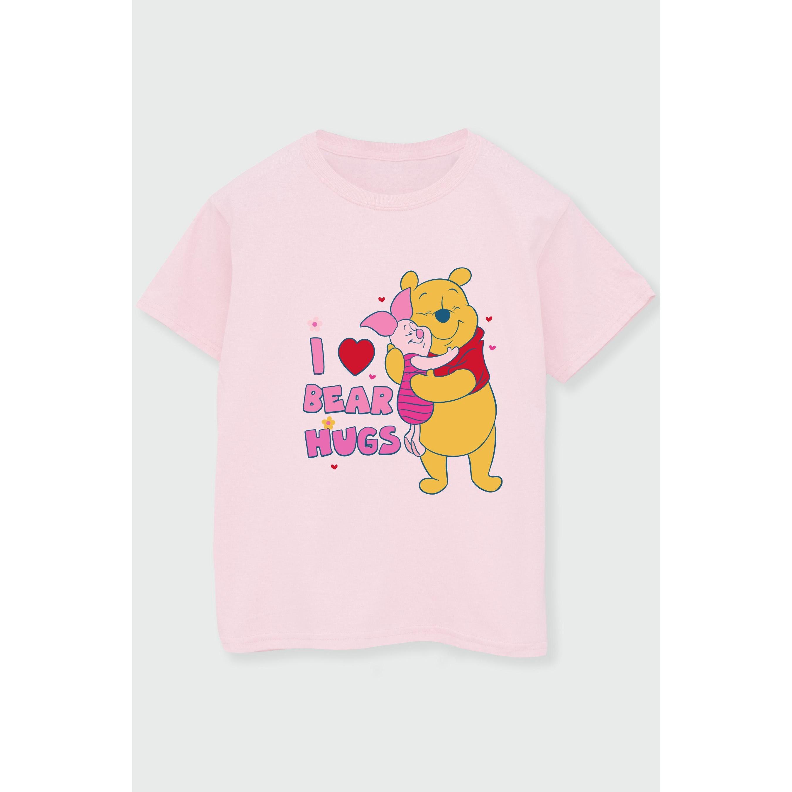 Disney meisjes Winnie de Poeh grote beer knuffels katoenen T-shirt 9-11 Years