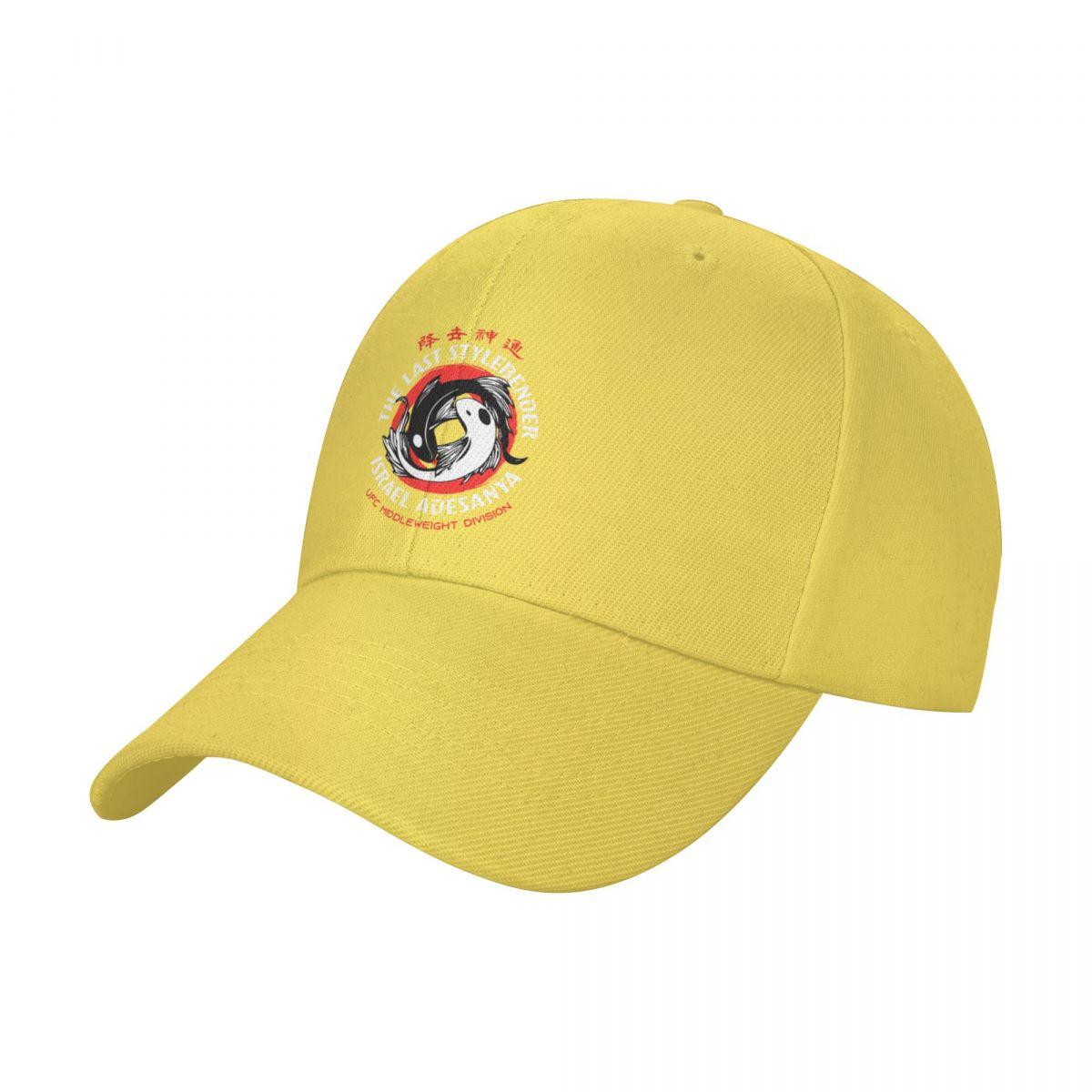 CAUSALXI The Last Stylebender - Israel Adesanya MMA Fighter Cap baseballpet Golfkleding Kersthoeden anime dameshoeden 2023 Unisex's