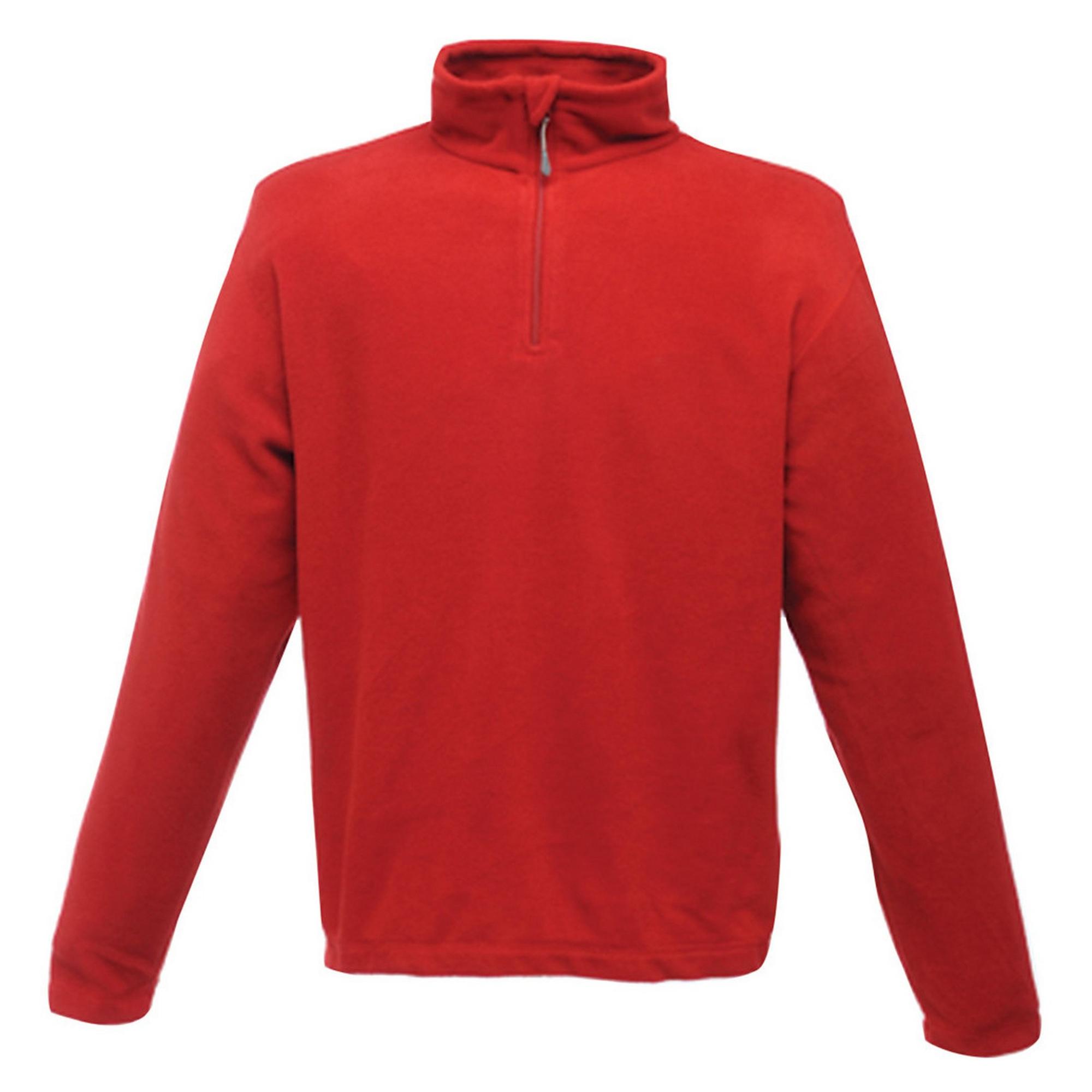 Regatta heren fleecetop met micro-ritssluiting (170 GSM) S rood