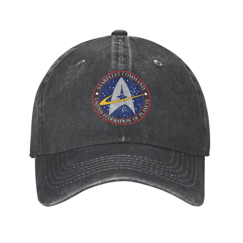 JUNE CAP Klassieke katoenen Star Treks-film honkbalpet Unisex dames op maat verstelbare Unisex Dad Hat Outdoor Adult Baseball Cap