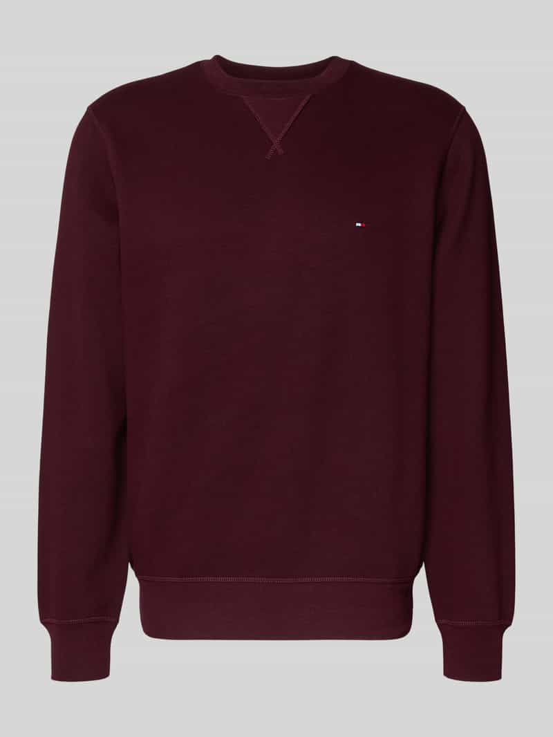 Tommy Hilfiger Sweatshirt ESS SEASONAL FLEECE CREWNECK met ronde hals en borduursel