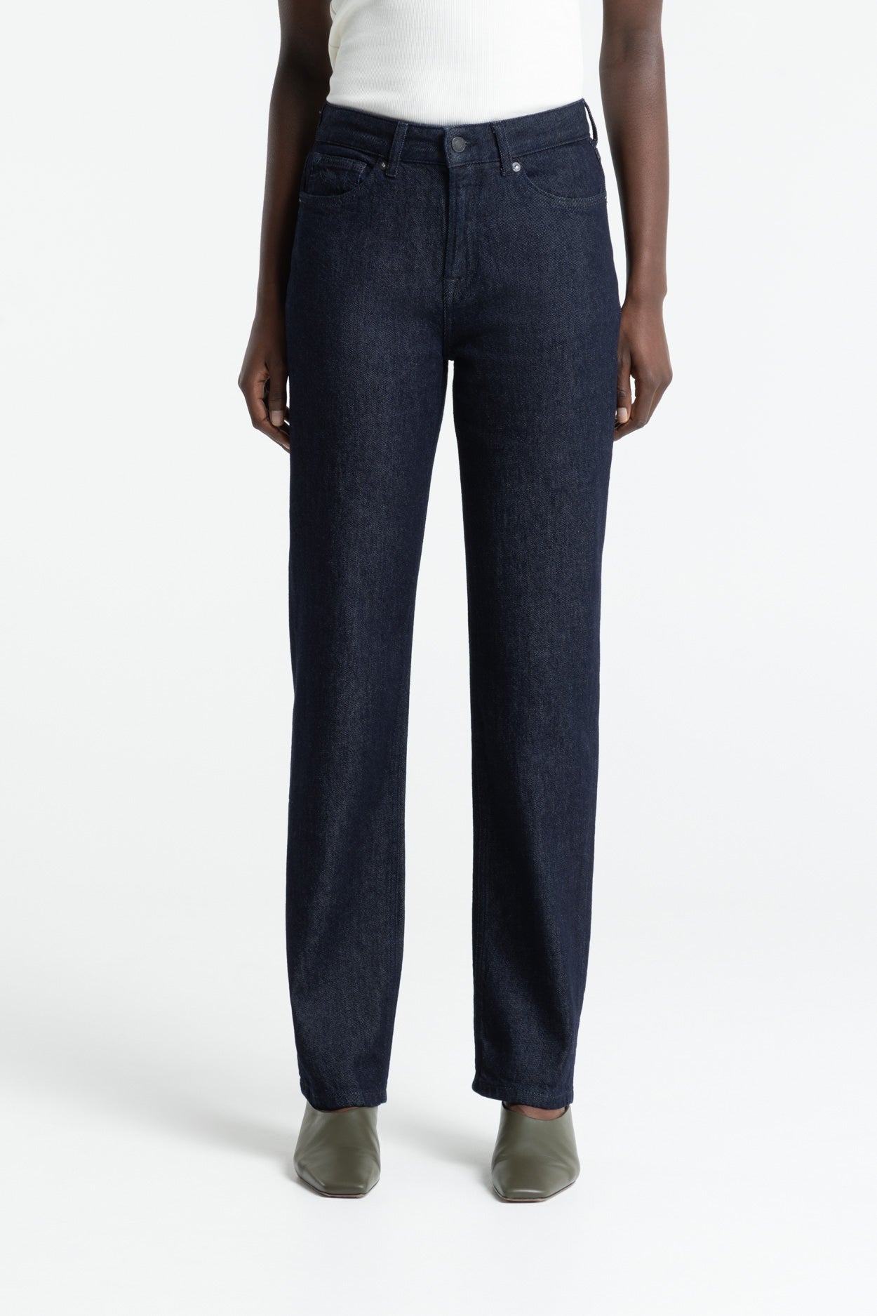 Kings Of Indigo Damen vegan Jeans Inoe Blue Rinse