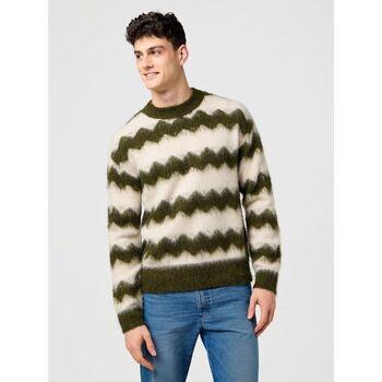 Wrangler Trui  112371558 STRIPED-IVY GREEN