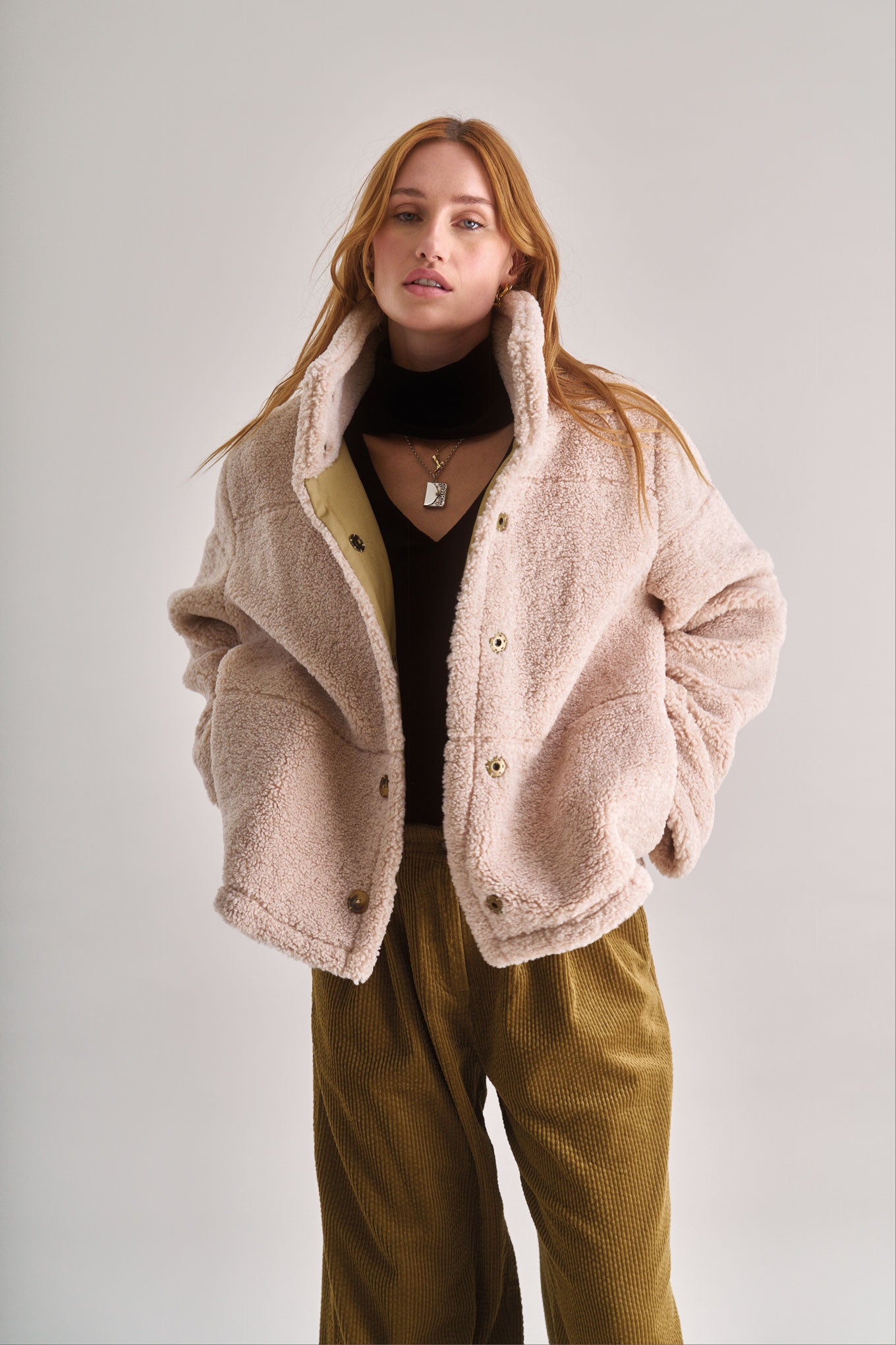 KOMODO Damen vegan Jacke Isobel Sand Beige