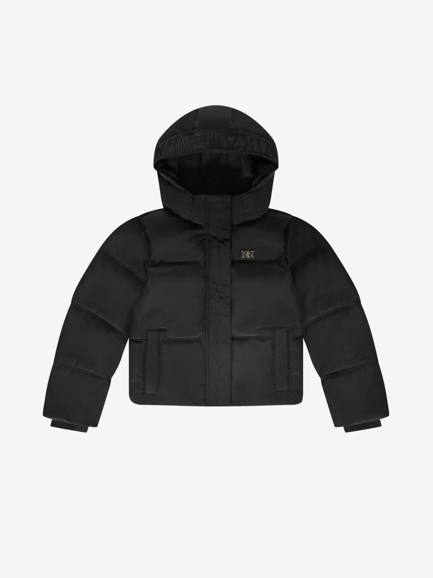Nik&Nik winter winterjas meisjes - zwart - puffer - Jayla