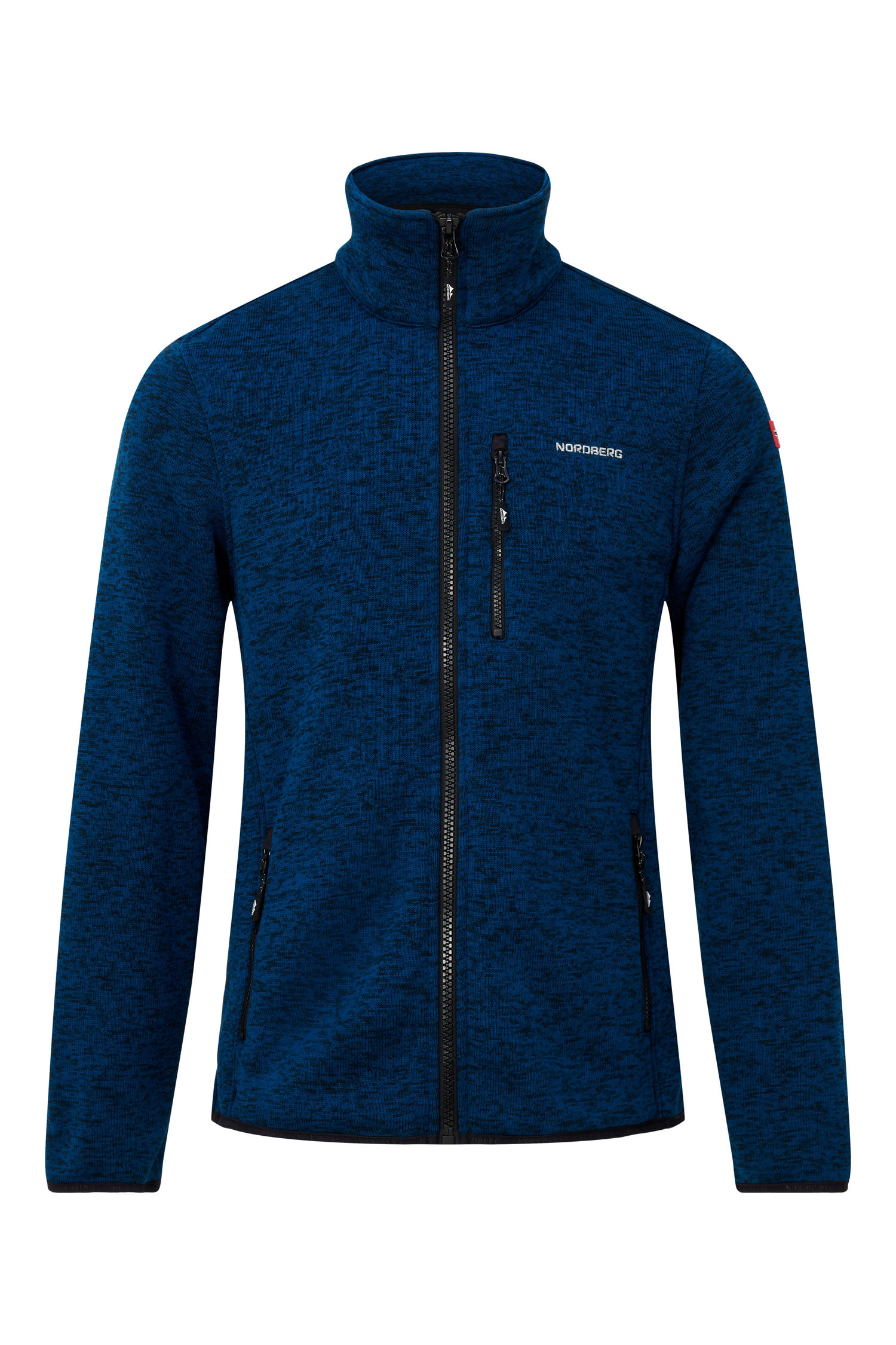 Nordberg Frank knitted fleece jacket