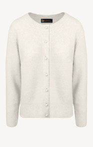 The Musthaves Soft Button Cardigan Light Beige