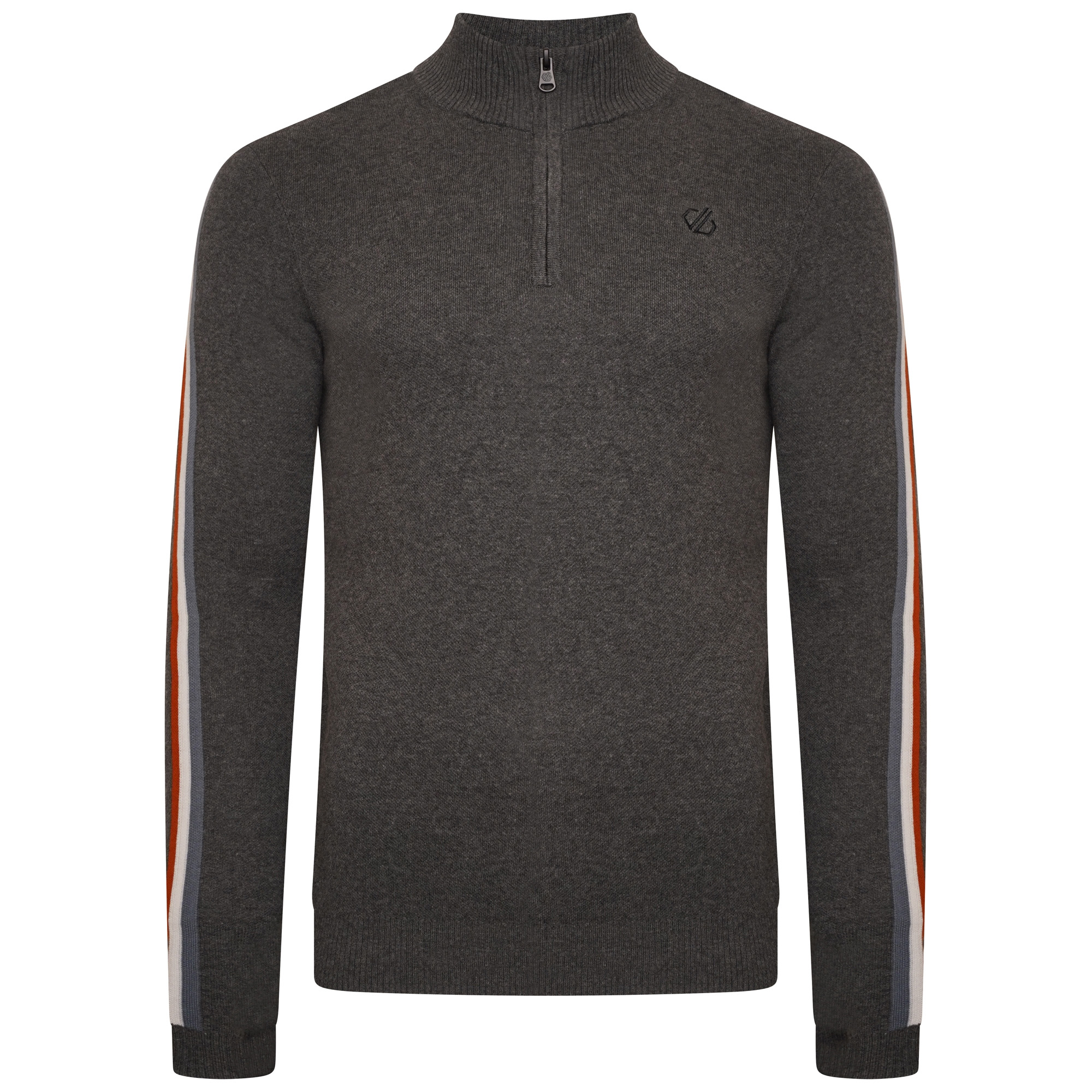 Dare2b Heren dutiful ii stripe marl half zip sweatshirt