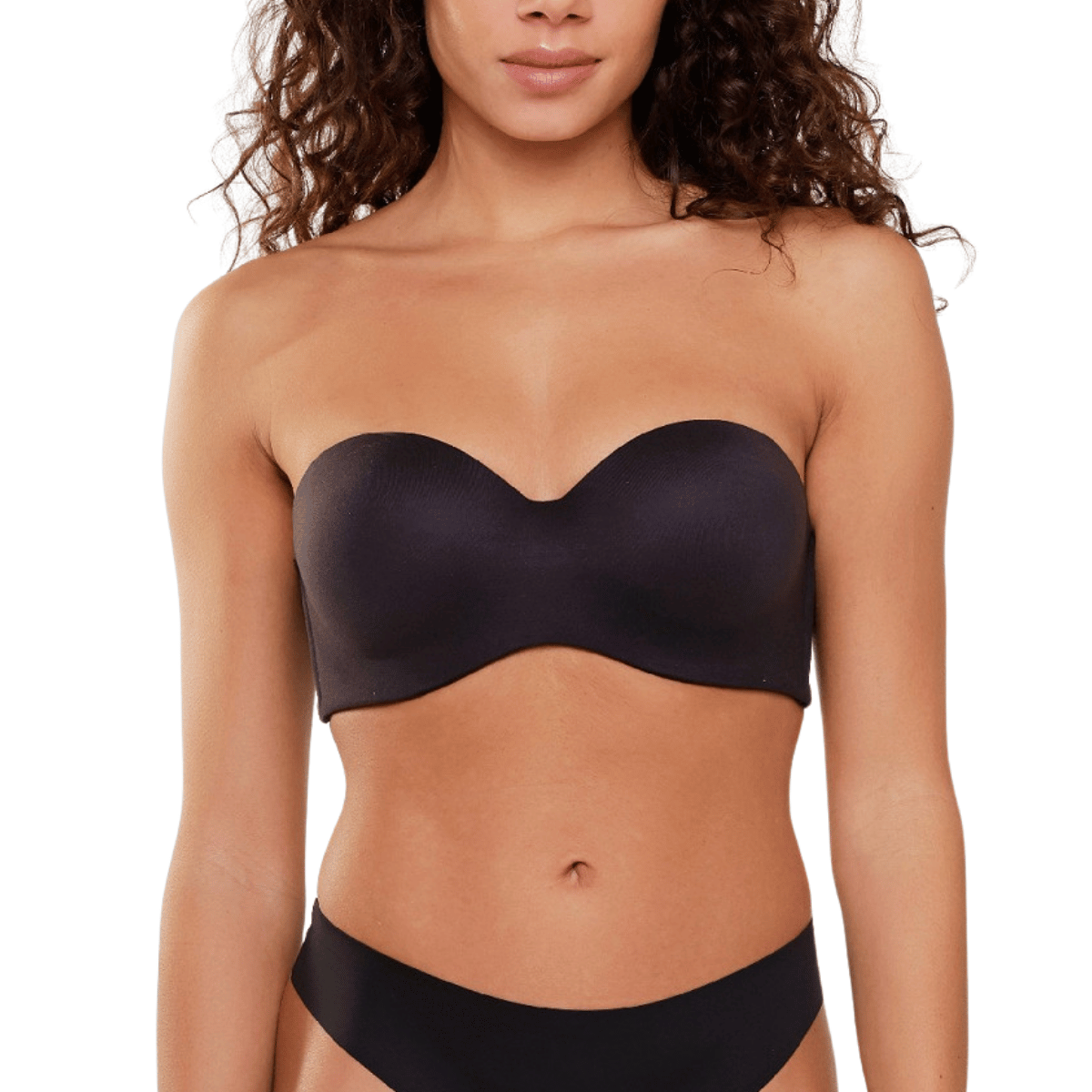 LingaDore Daily strapless BH, zwart