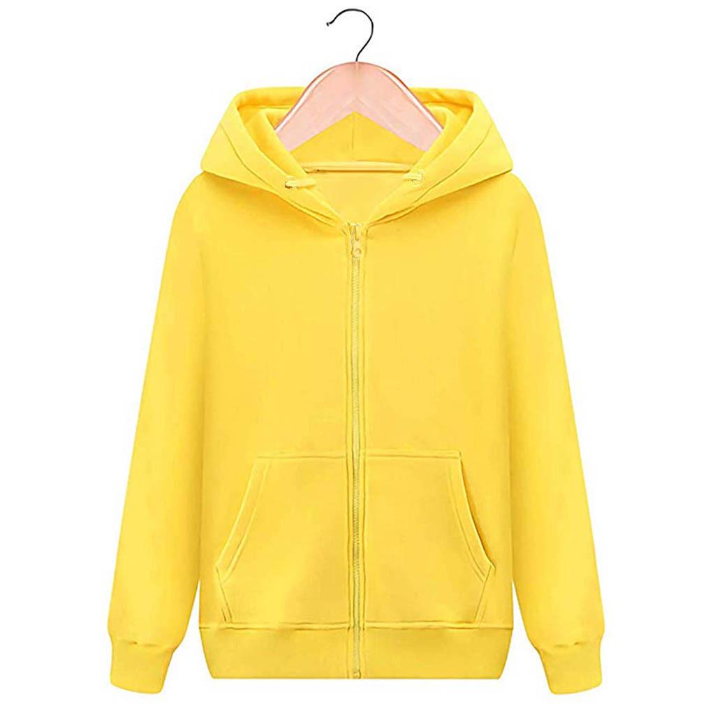 Linglong Heren Patchwork Winter Casual Lange Mouw Slim Pocket Fit Hoodies Blouse Top S geel