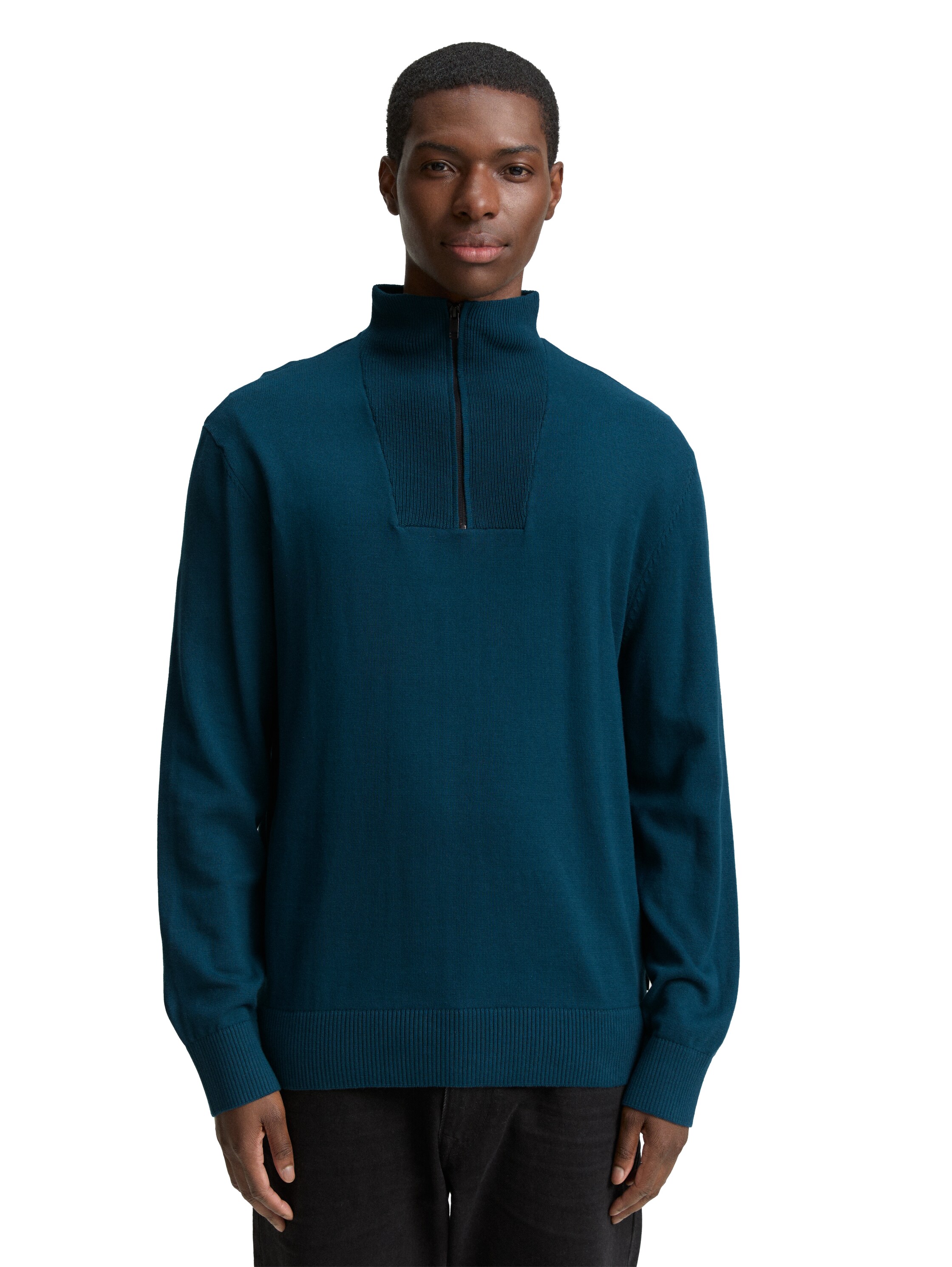 Tom Tailor Basic knitted troyer