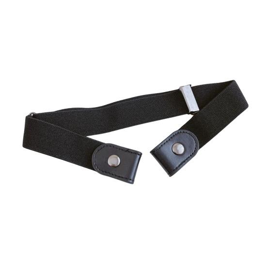 MysticMoon Lazy Belt Comfortable Elastic Design Faux Leather Waistband Adjustable Fit Invisible Jeans Belt Daily Wear