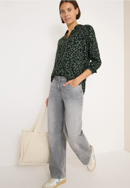 Cecil Gedessineerde blouse