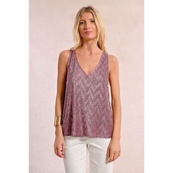 Molly Bracken Onderhemden  TW131DE-DARK PINK