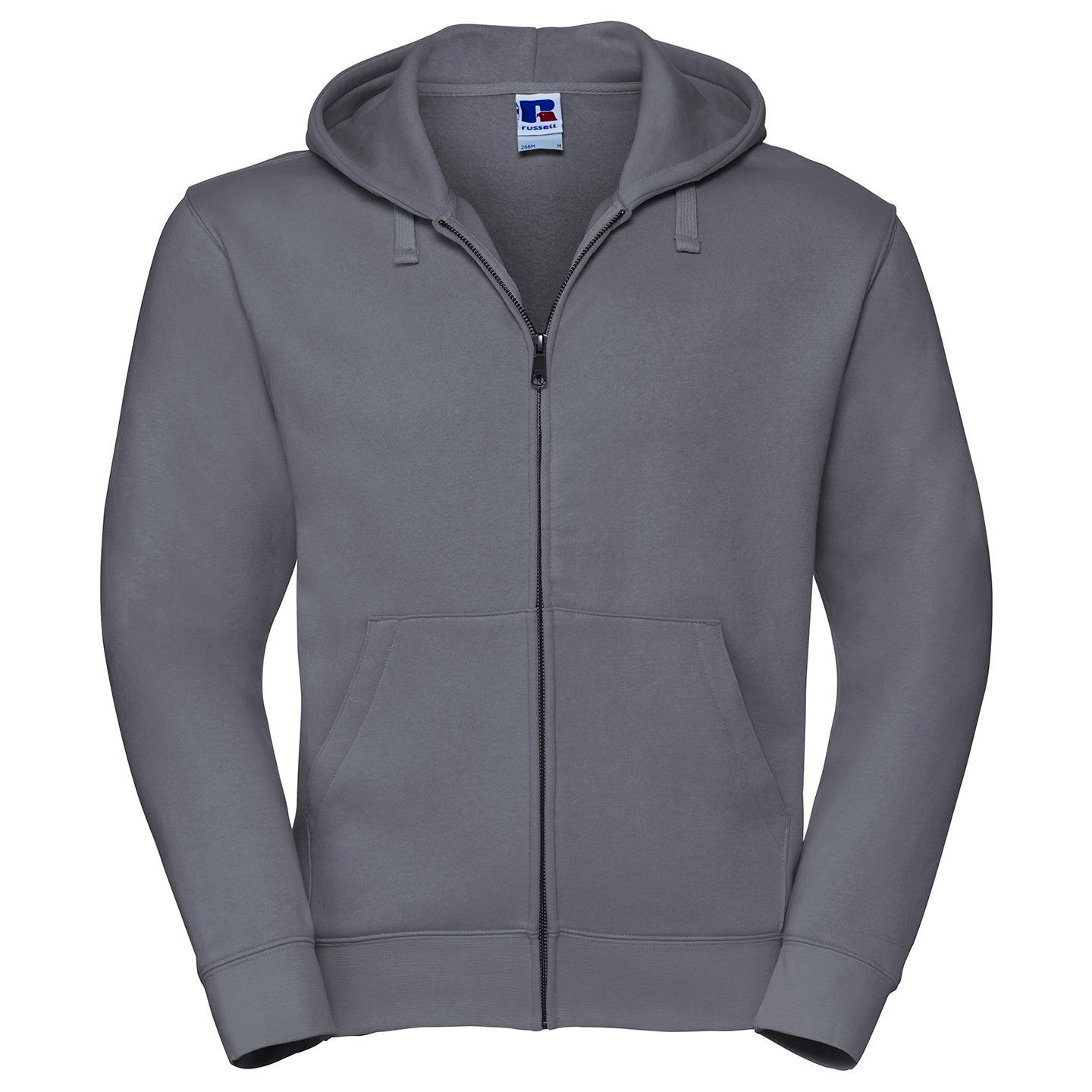 Russell Authentieke herenhoodie met volledige ritssluiting XS