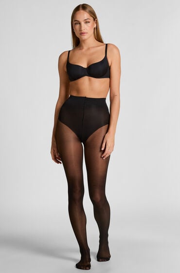 Hunkemöller Panty 40 Denier Core Control Zwart