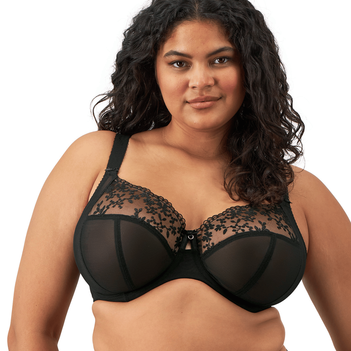 Elomi Zarla BH met beugel, zwart