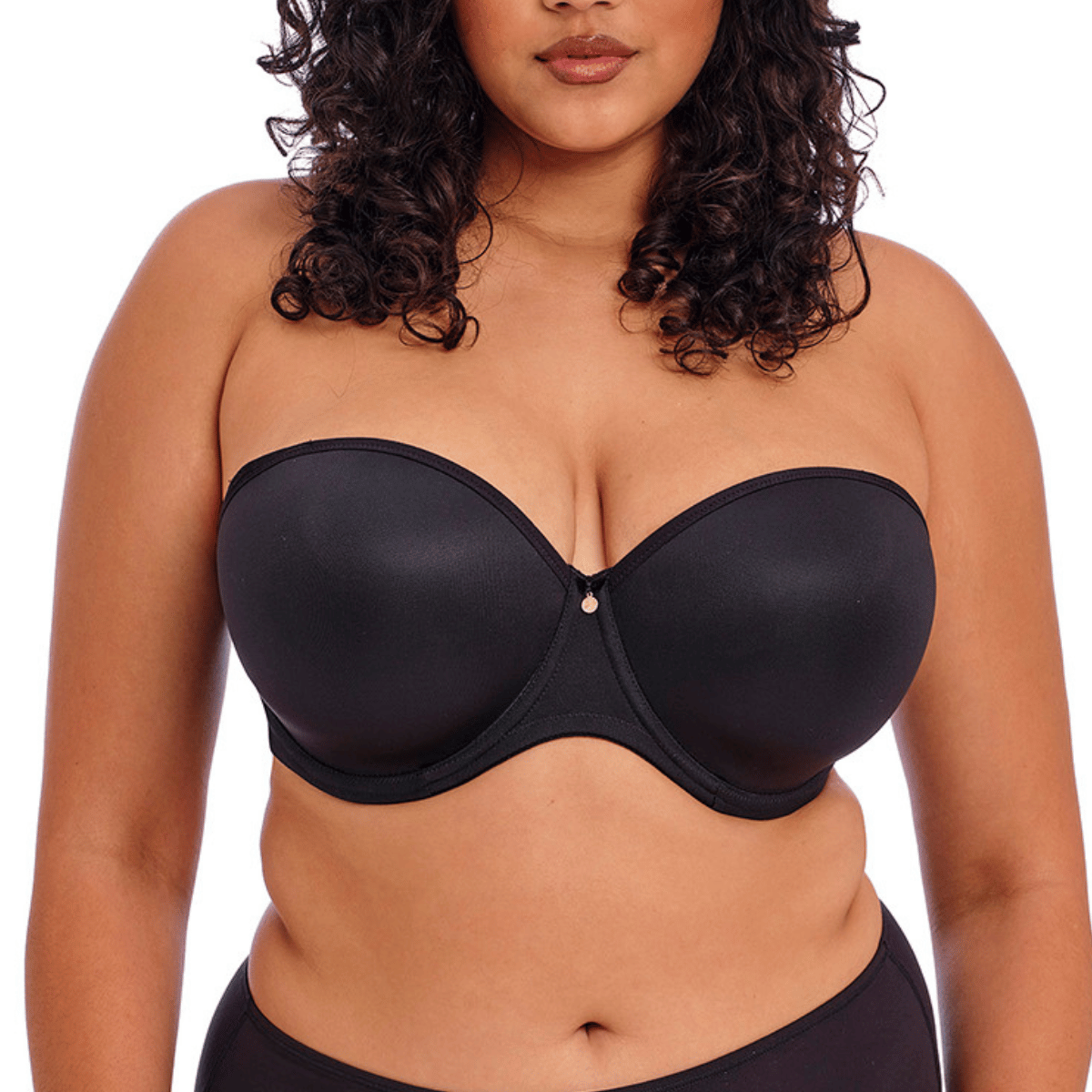 Elomi Smooth strapless BH, zwart