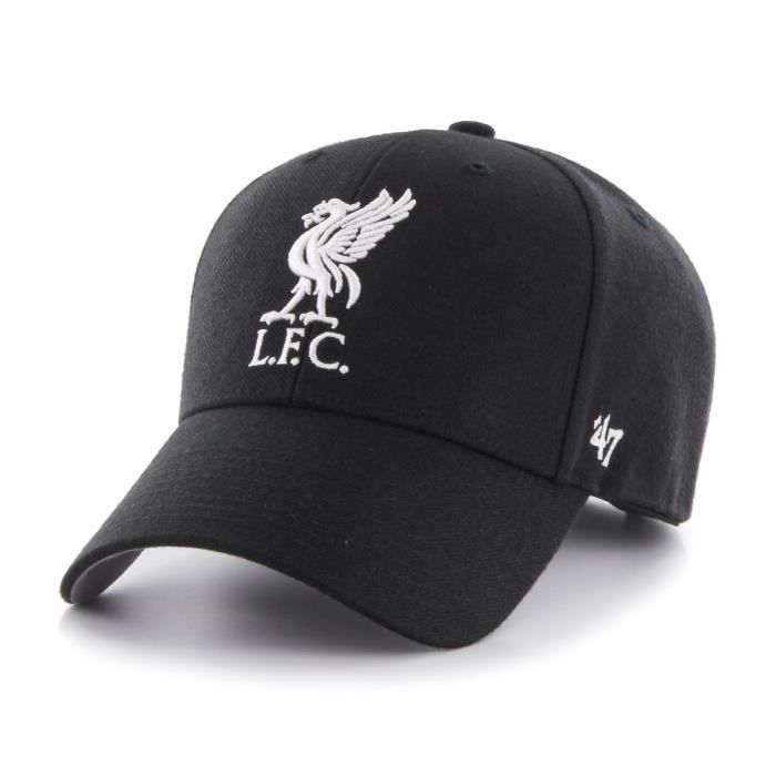 59caps Casquette - MVP FC Liverpool - Noir - Ajustable - Décontractée - 85% acrylique