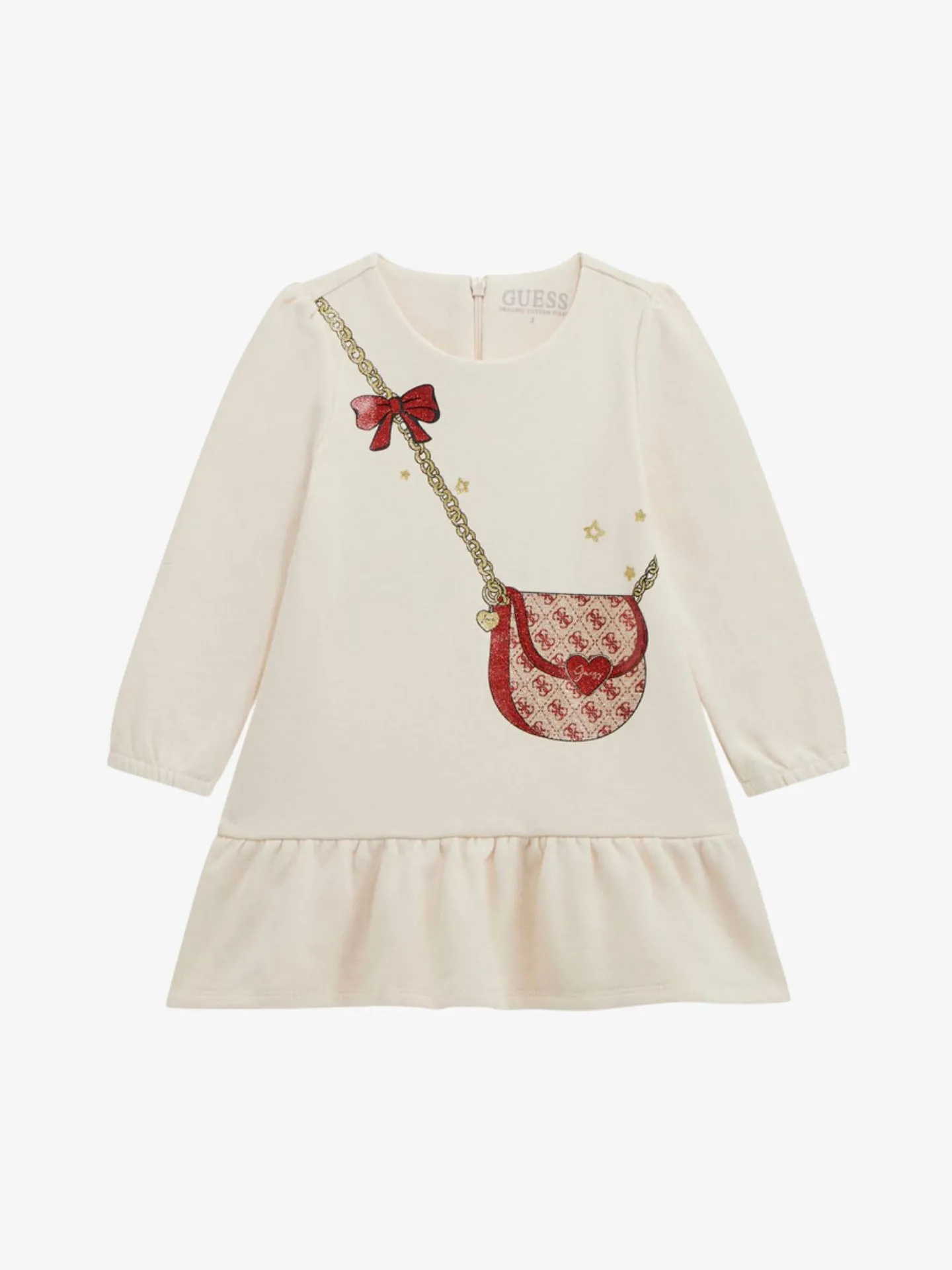 Guess Meisjes jurk tas creme