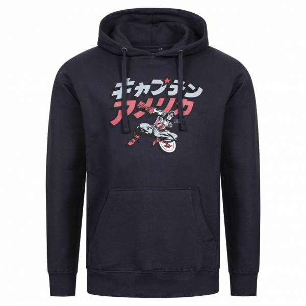 Lizenz Marvel Comics Captain America Japan Stances Heren Hoody FCMHS021NVY