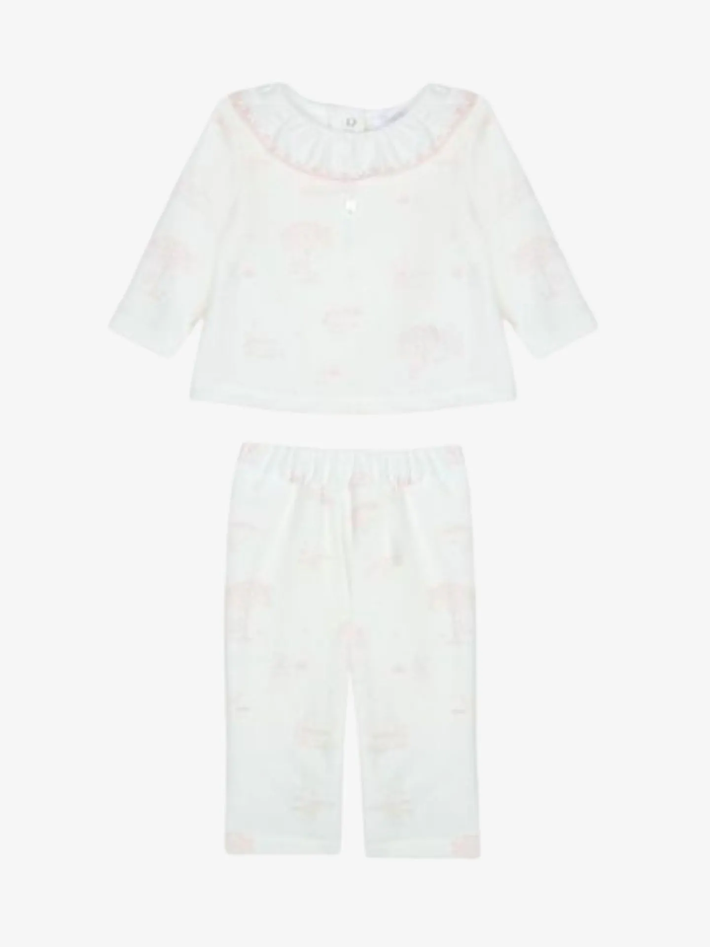 Patachou Meisjes baby set newborn sweet pink sweet toile de jouy