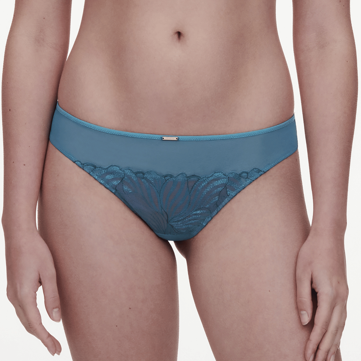 Chantelle Legend tanga slip, blauw