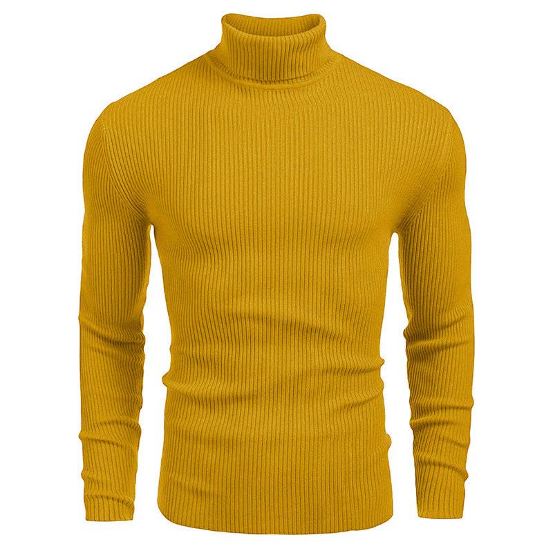Four Four Heren breiwerk Heren coltrui Herfst en winter Europees en Amerikaans Heren trui Lange mouwen Pullover L