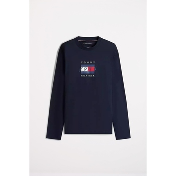 Tommy Hilfiger T-Shirt Lange Mouw  LINEAR FLAG GRAPHIC LS T