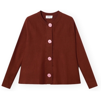 Compania Fantastica Vest  COMPAÑIA FANTÁSTICA Cardigan 10223 - Brown